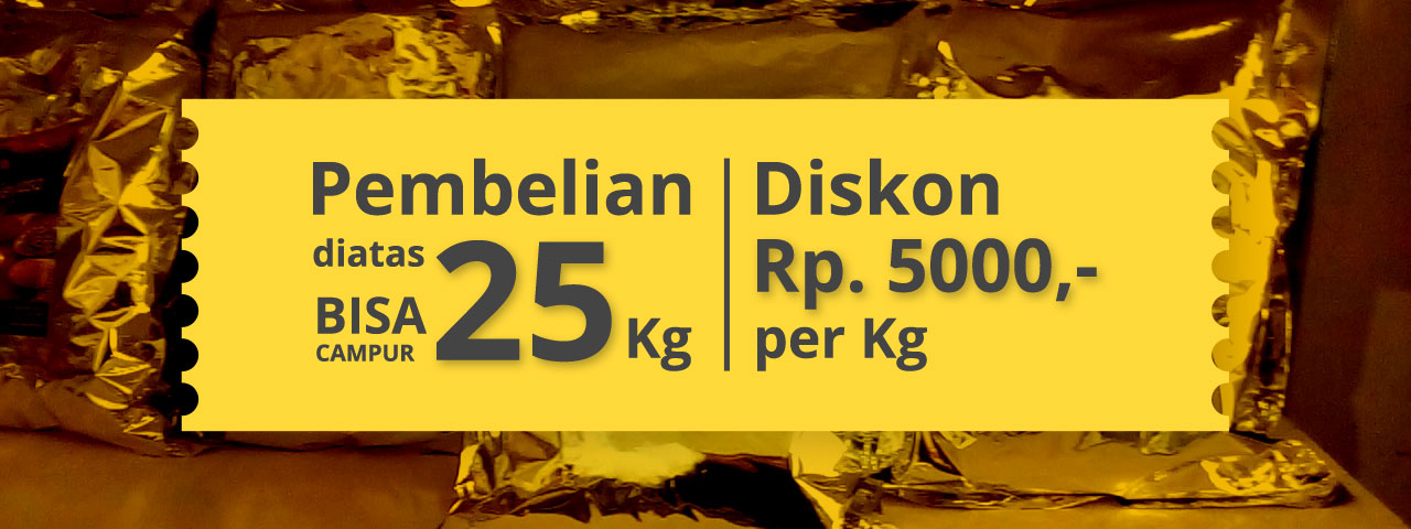 Promo Diskon 25 Kg